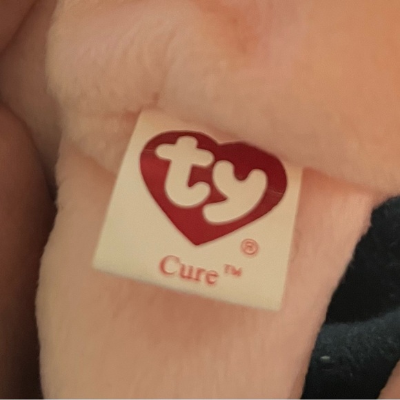 NWT Ty Pink Stuffed Bear - Picture 5 of 6